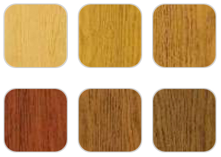 درجات تشطيب Madera الخشبية المتاحة من المصنع